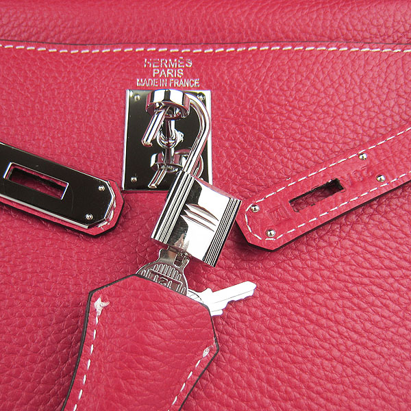 7A Replica Hermes Kelly 32cm Togo Leather Bag Red 6108 - Click Image to Close